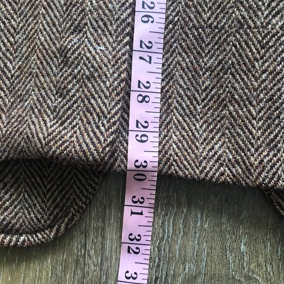 Vintage Harris Tweed Size S/M Wool Jacket - Picture 8 of 12